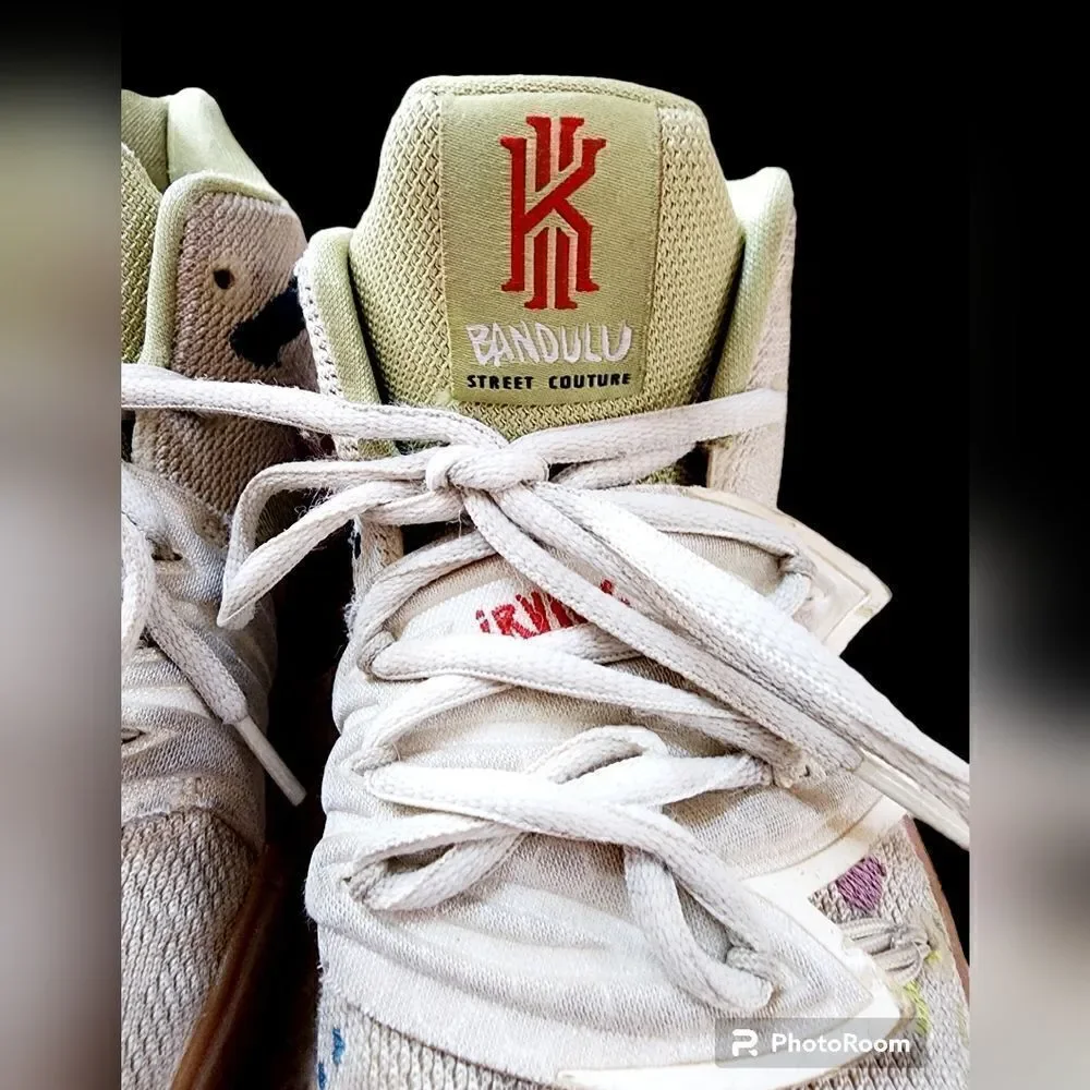 Nike Bandulu x Kyrie 5 embroidered splatters